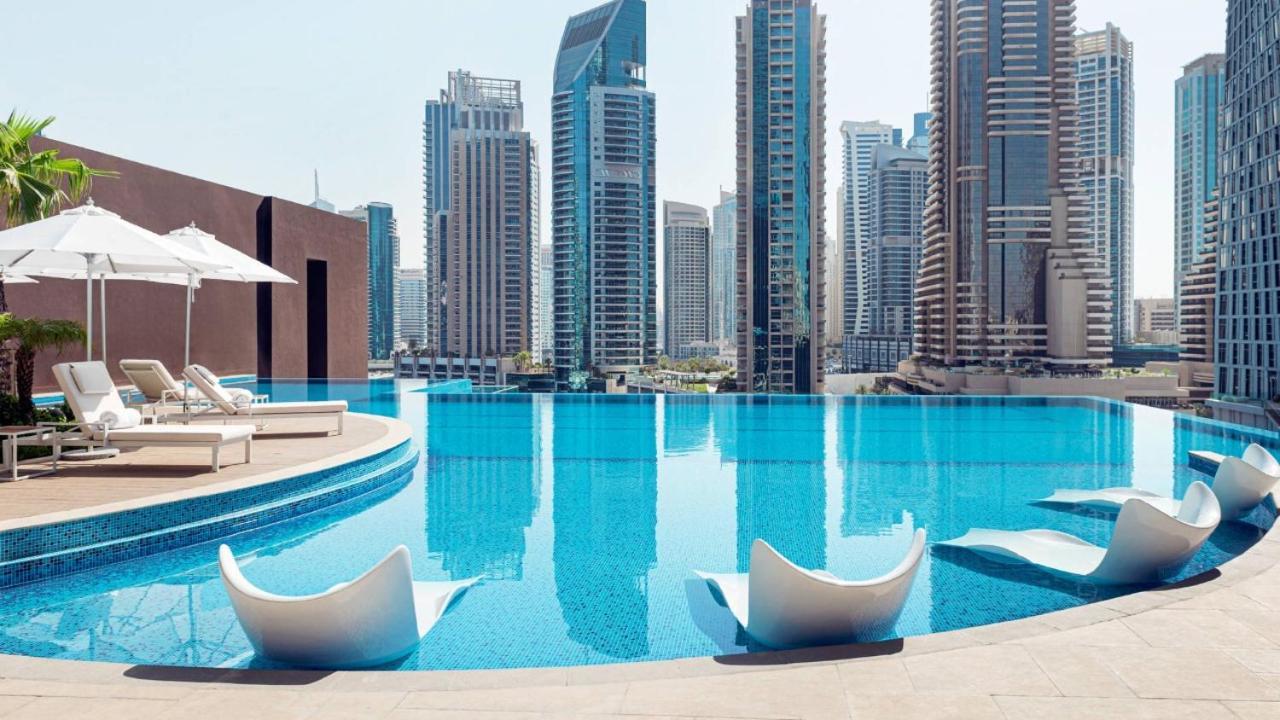 Desert Living Luxury Condo - Jumeirah Living Marina Gate Dubái Exterior foto