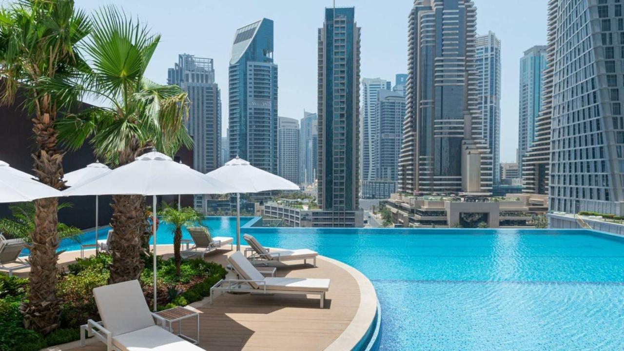 Desert Living Luxury Condo - Jumeirah Living Marina Gate Dubái Exterior foto